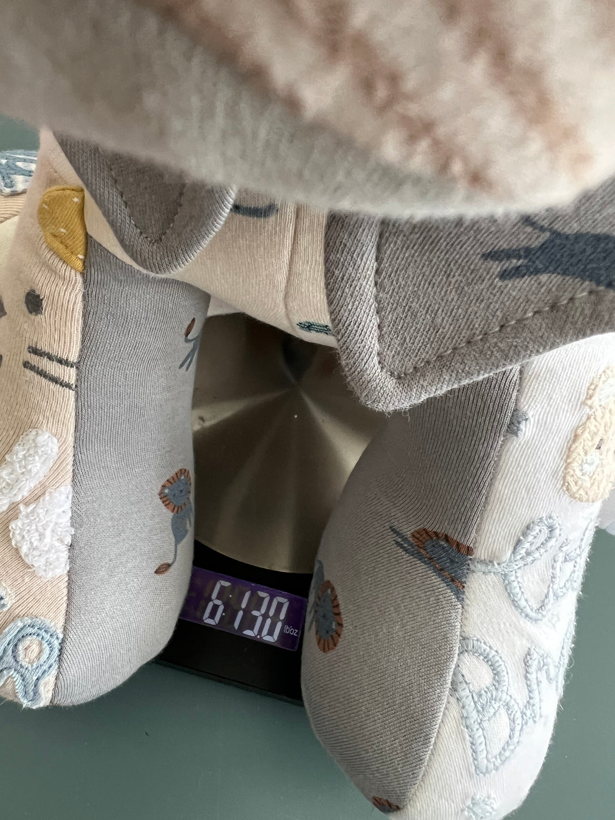 Birth-Weighted Keepsake Animals