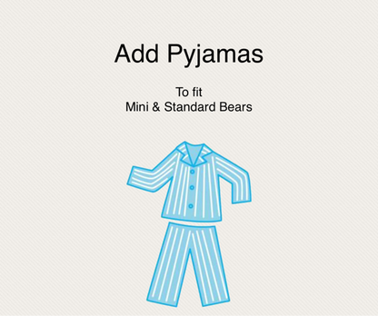 RE-SIZED CLOTHING TO FIT YOUR BEAR - (Multiple variations)