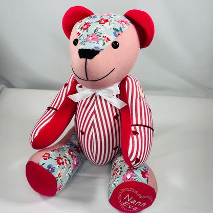Classic Memory Bear (Button Jointed arms & legs)