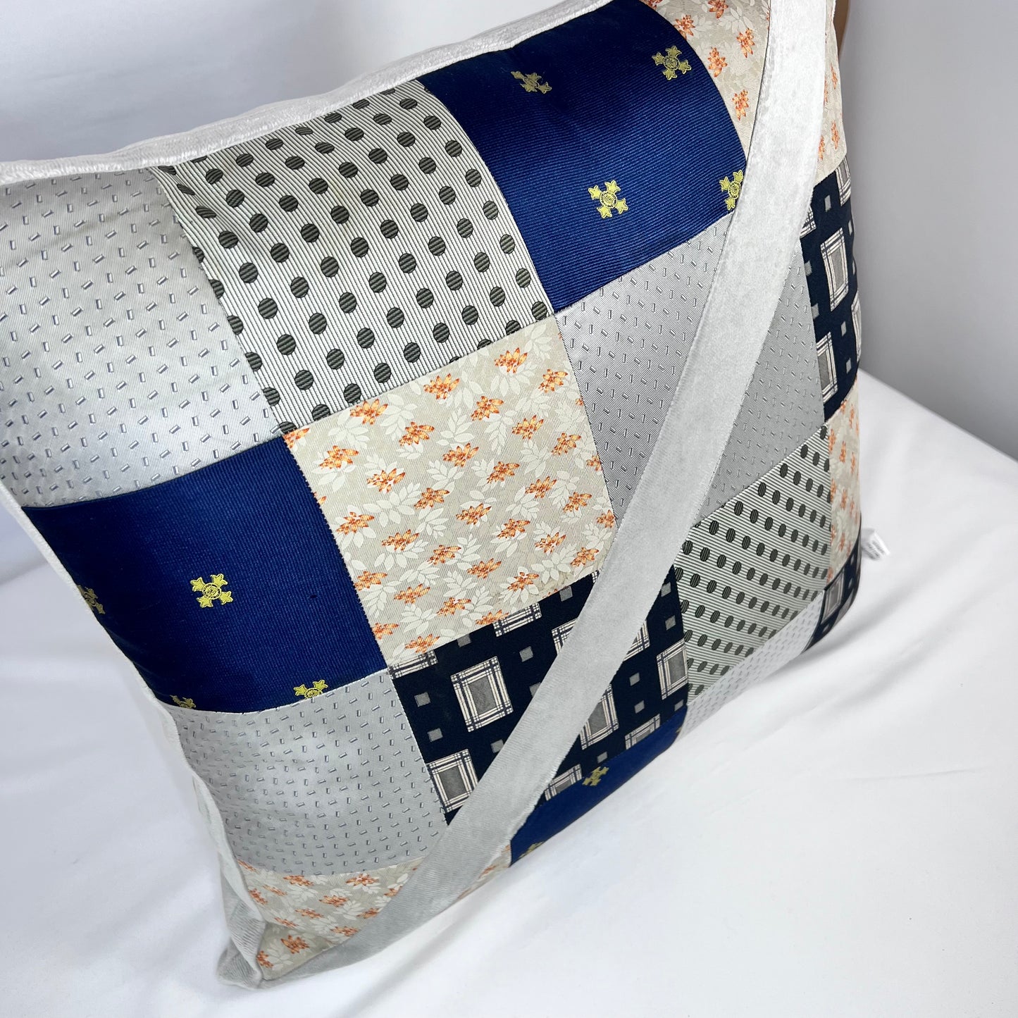 Patchwork Memory Cushion