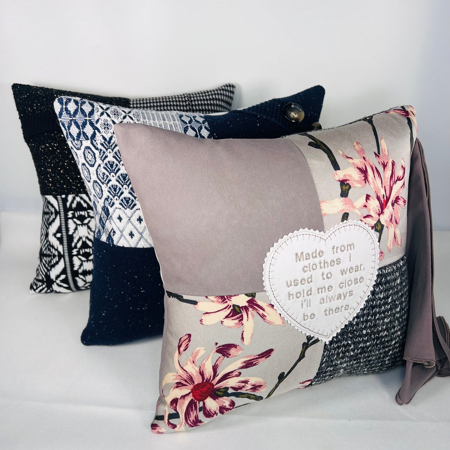 Patchwork Memory Cushion