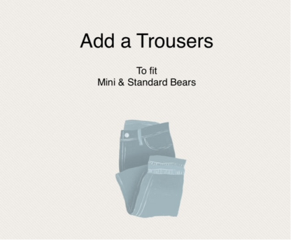 RE-SIZED CLOTHING TO FIT YOUR BEAR - (Multiple variations)