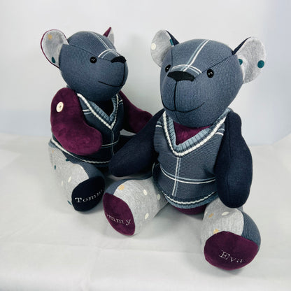 Classic Memory Bear (Button Jointed arms & legs)