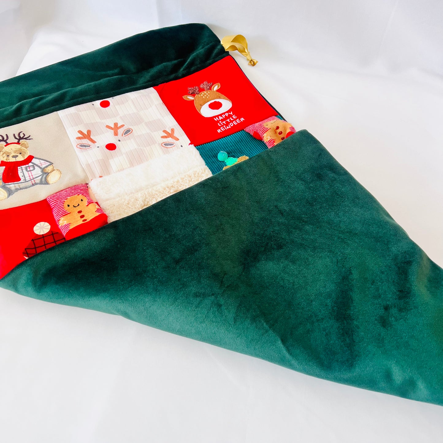 Christmas Patchwork Keepsake Sack