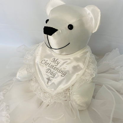 Wedding /Prom /Christening Classic Keepsake Bear (Button Jointed) - (Back in stock TBC)