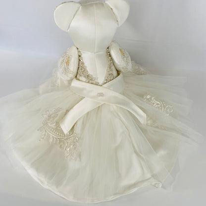 Wedding /Prom /Christening Classic Keepsake Bear (Button Jointed) - (Back in stock TBC)