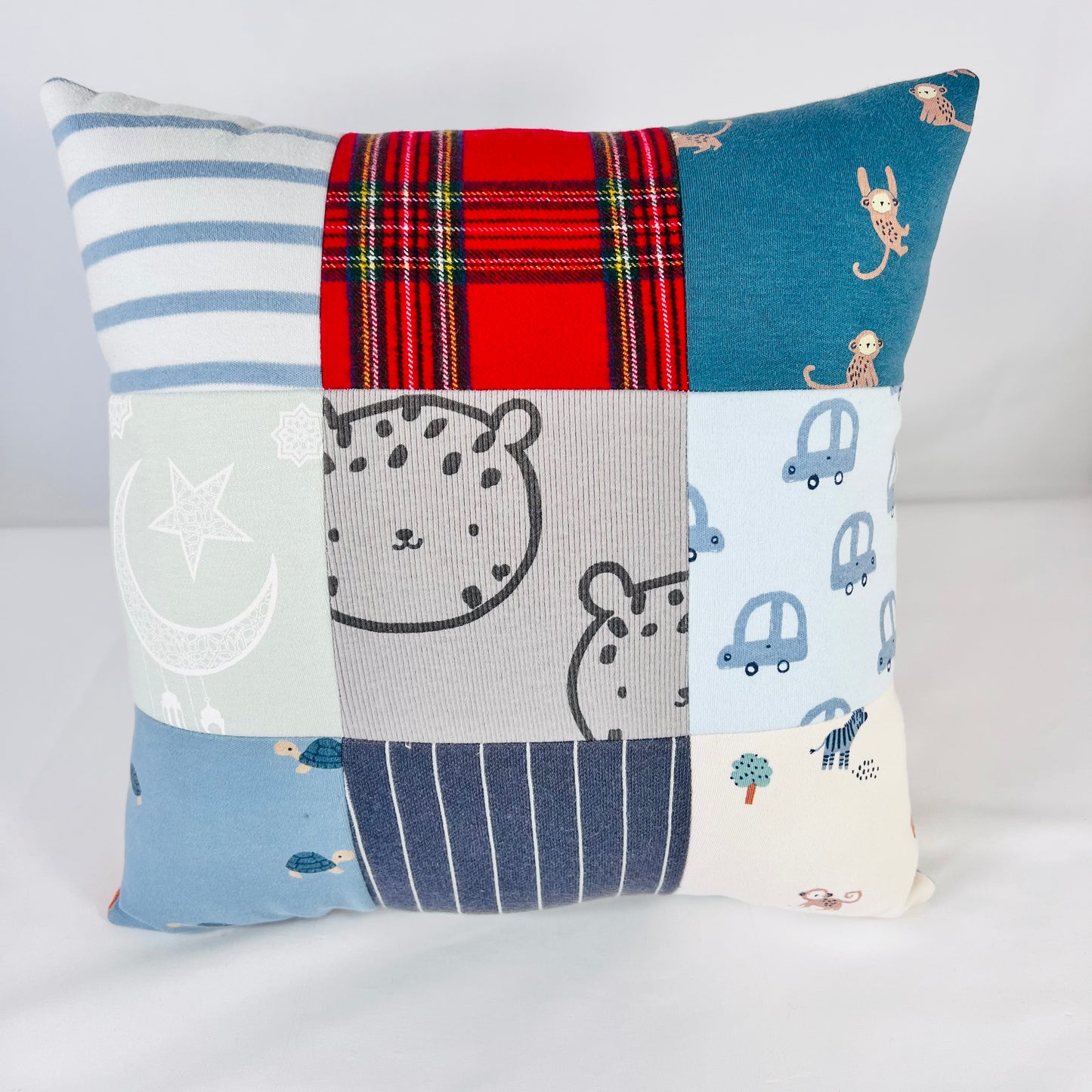 Patchwork Memory Cushion