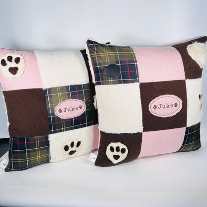 Patchwork Memory Cushion