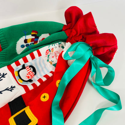 Christmas Patchwork Keepsake Sack