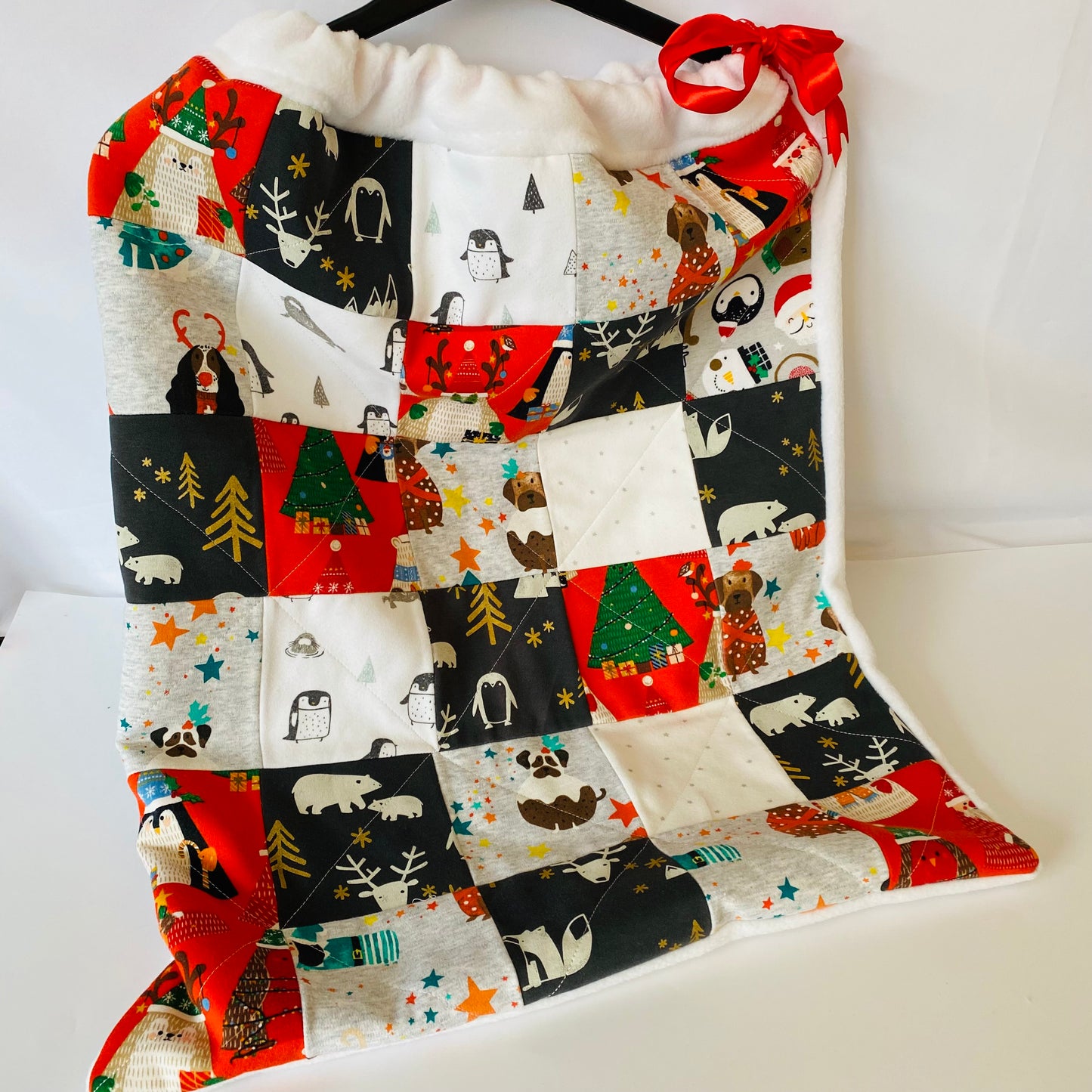 Christmas Patchwork Keepsake Sack