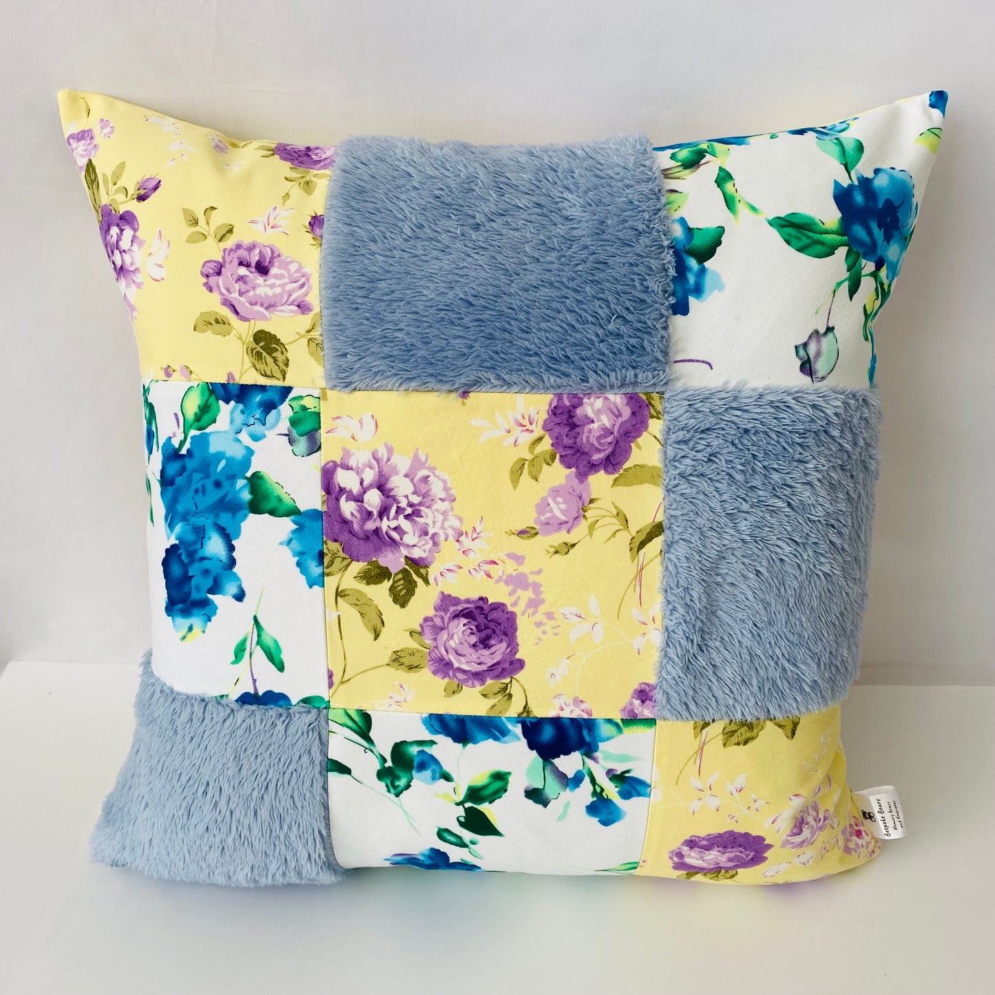 Patchwork Memory Cushion