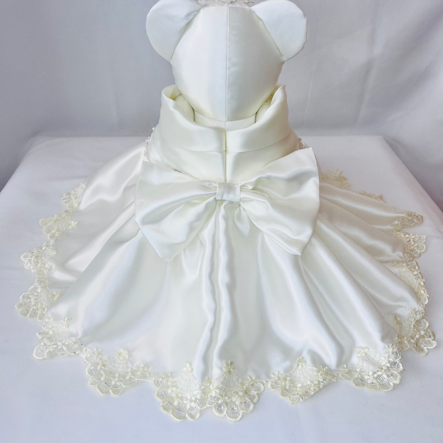 Wedding /Prom /Christening Classic Keepsake Bear (Button Jointed arms & legs)