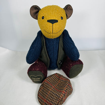 Classic Memory Bear (Button Jointed arms & legs)