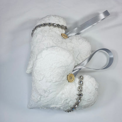Wedding /Prom /Christening Classic Keepsake Bear (Button Jointed) - (Back in stock TBC)