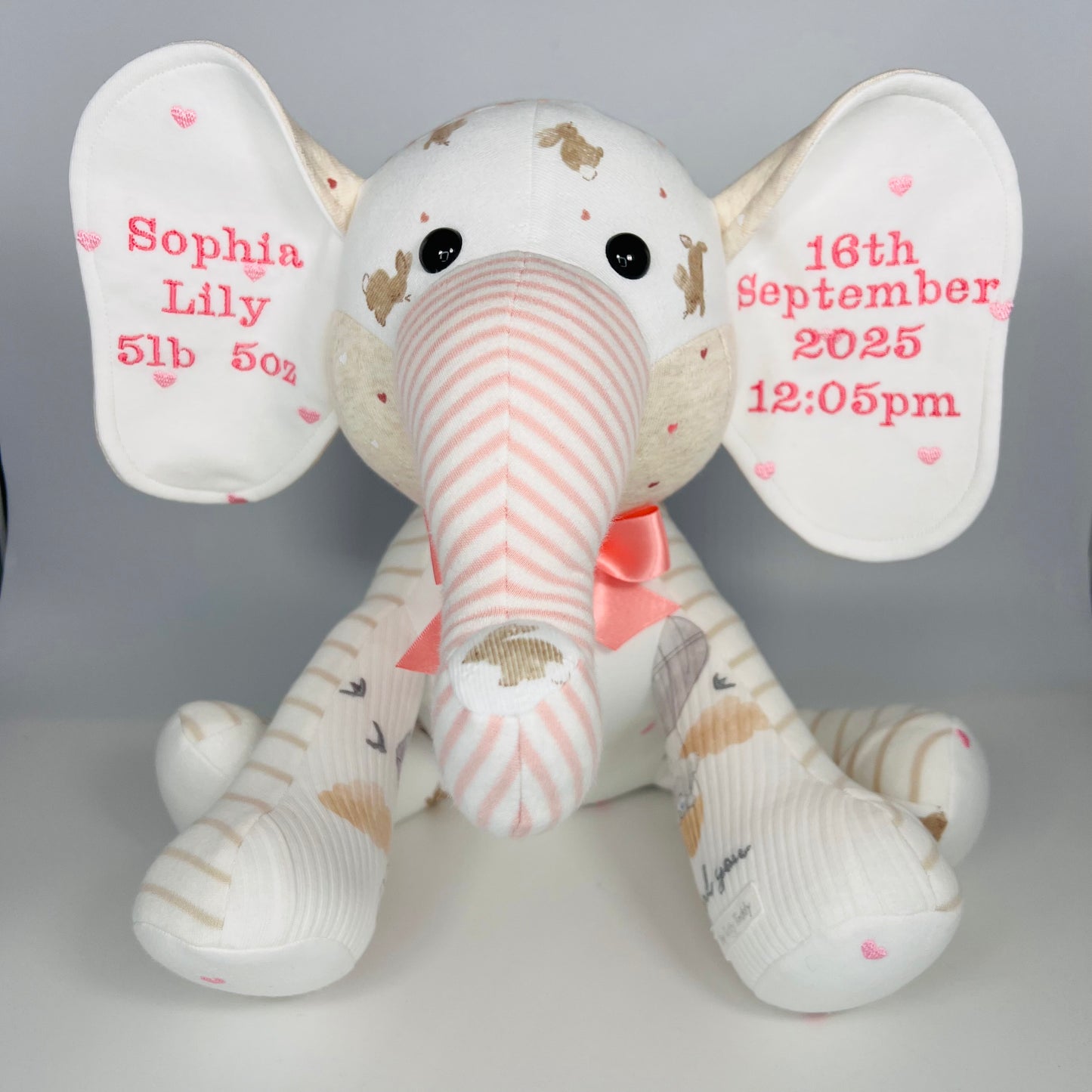 Birth-Weighted Keepsake Animals (6 Options)
