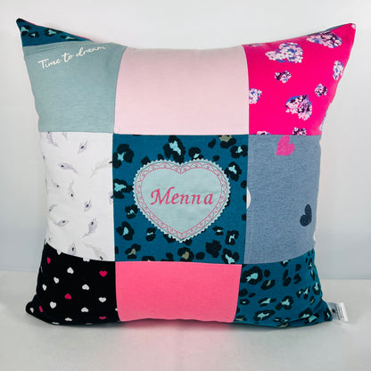 Patchwork Memory Cushion