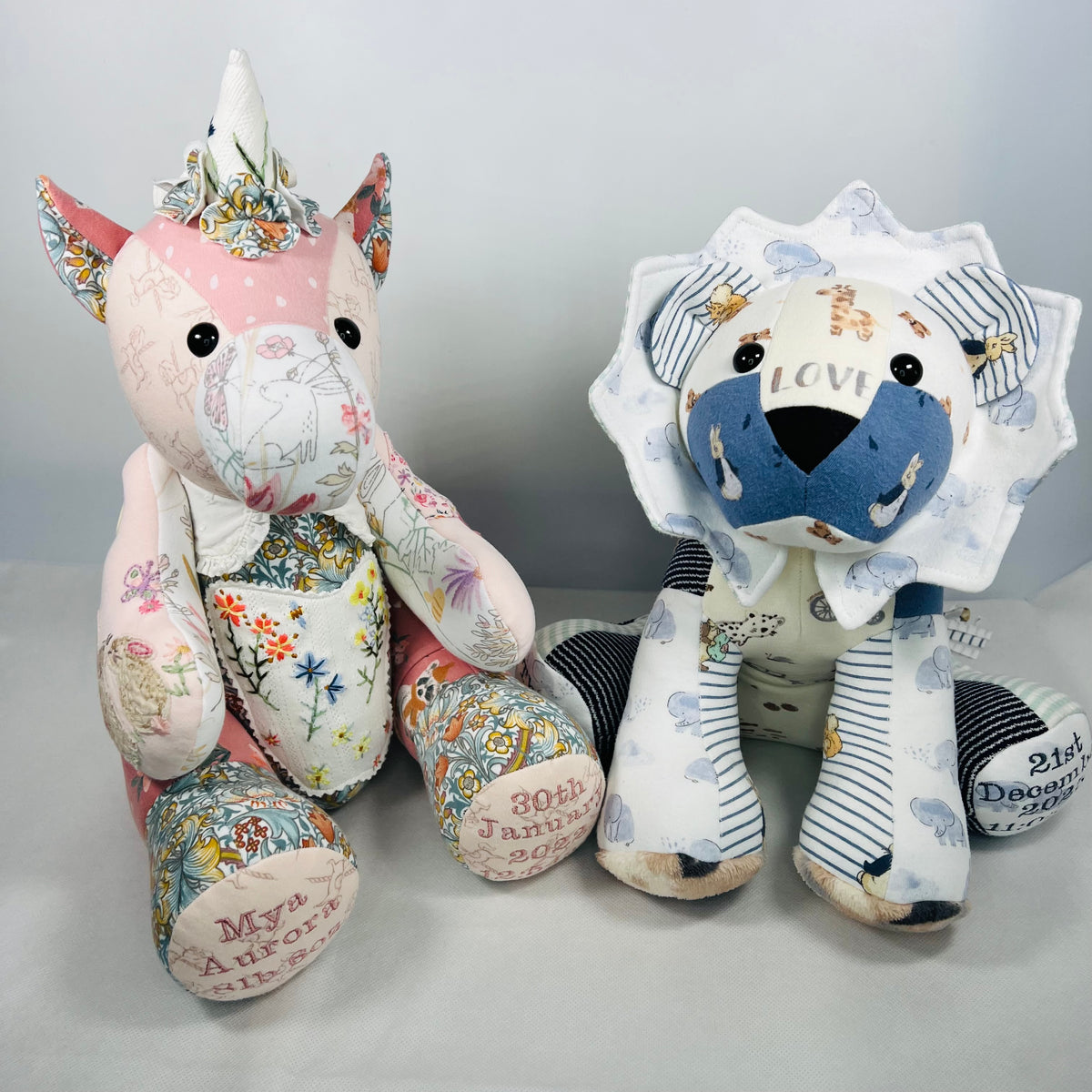 Birth-Weighted Keepsake Animals