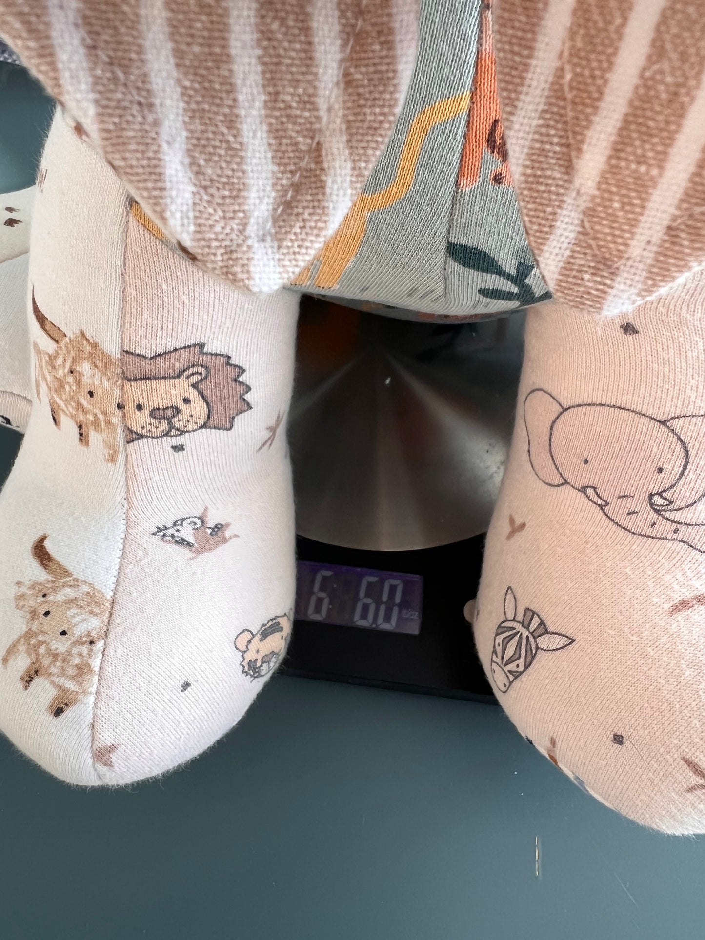 Birth-Weighted Keepsake Animals (6 Options)