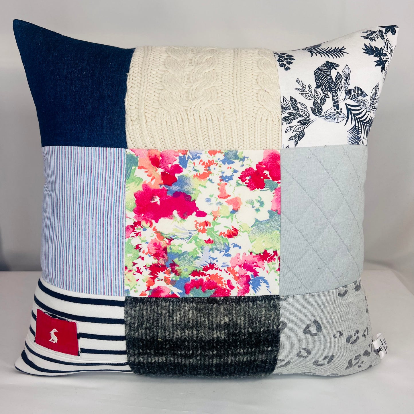 Patchwork Memory Cushion