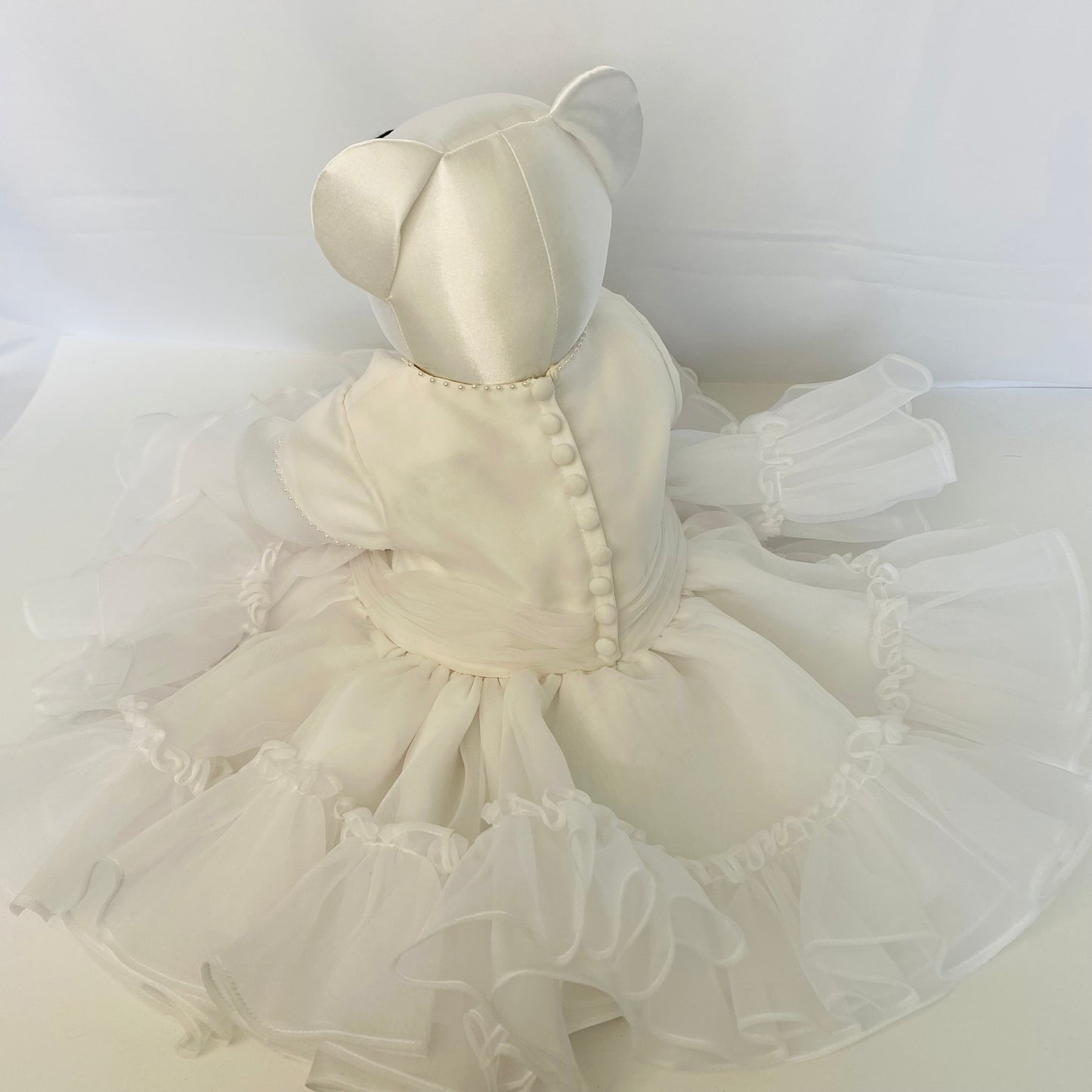 Wedding /Prom /Christening Classic Keepsake Bear (Button Jointed arms & legs)