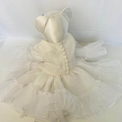 Wedding /Prom /Christening Classic Keepsake Bear (Button Jointed) - (Back in stock TBC)