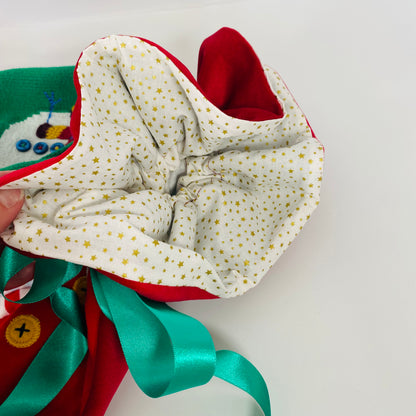 Christmas Patchwork Keepsake Sack