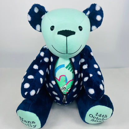 Classic Memory Bear (Button Jointed arms & legs)