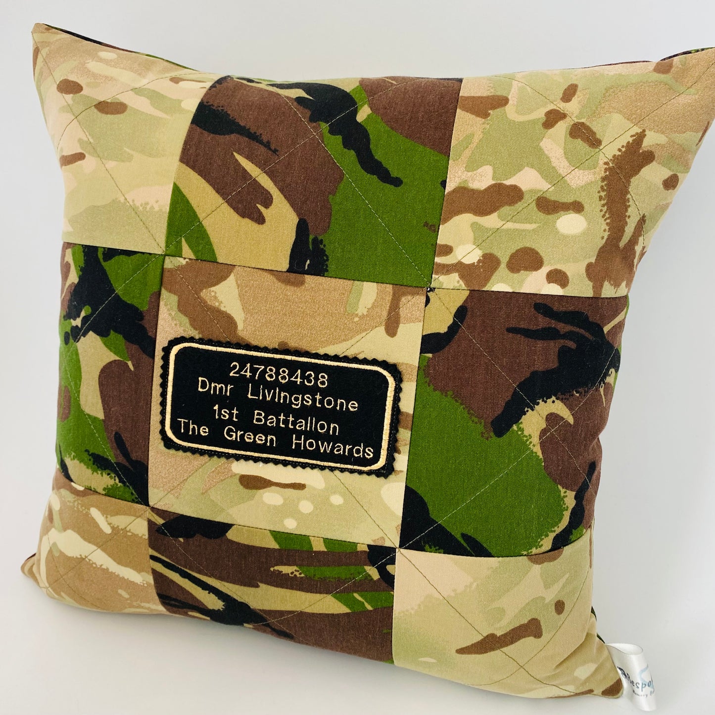 Patchwork Memory Cushion