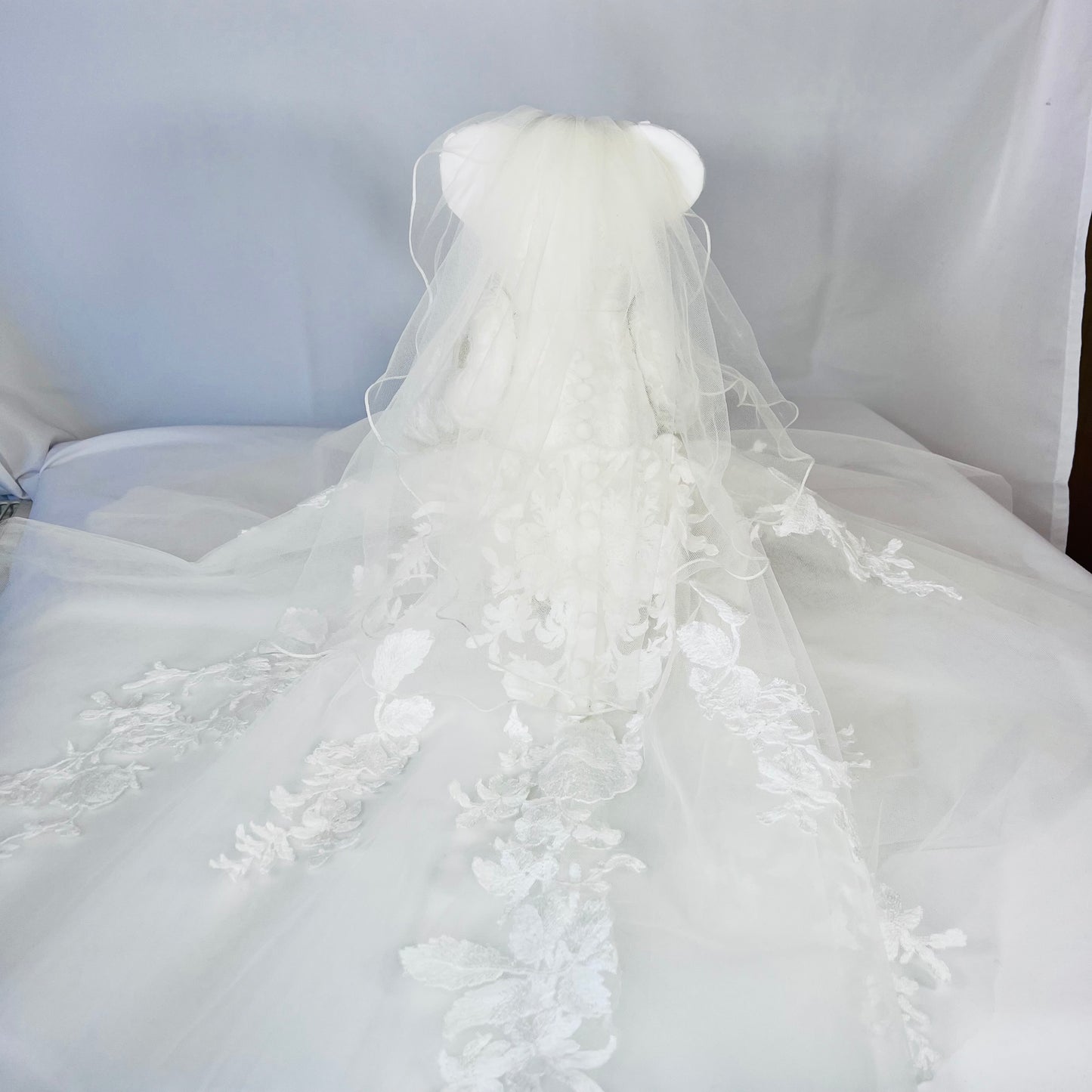 Wedding /Prom /Christening Classic Keepsake Bear (Button Jointed arms & legs)