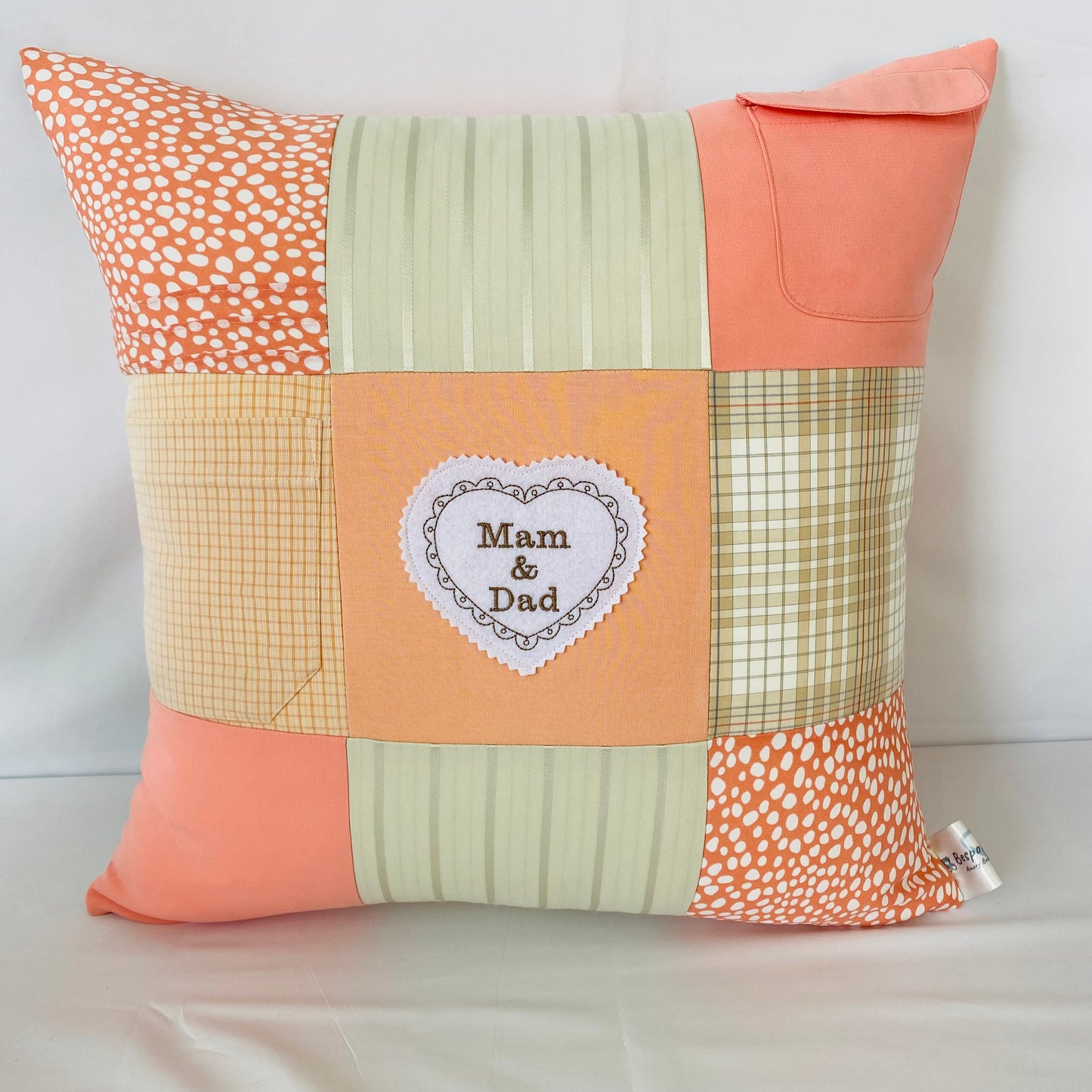 Patchwork Memory Cushion